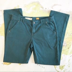 Anthropologie Pilcro Jade Color Jeans